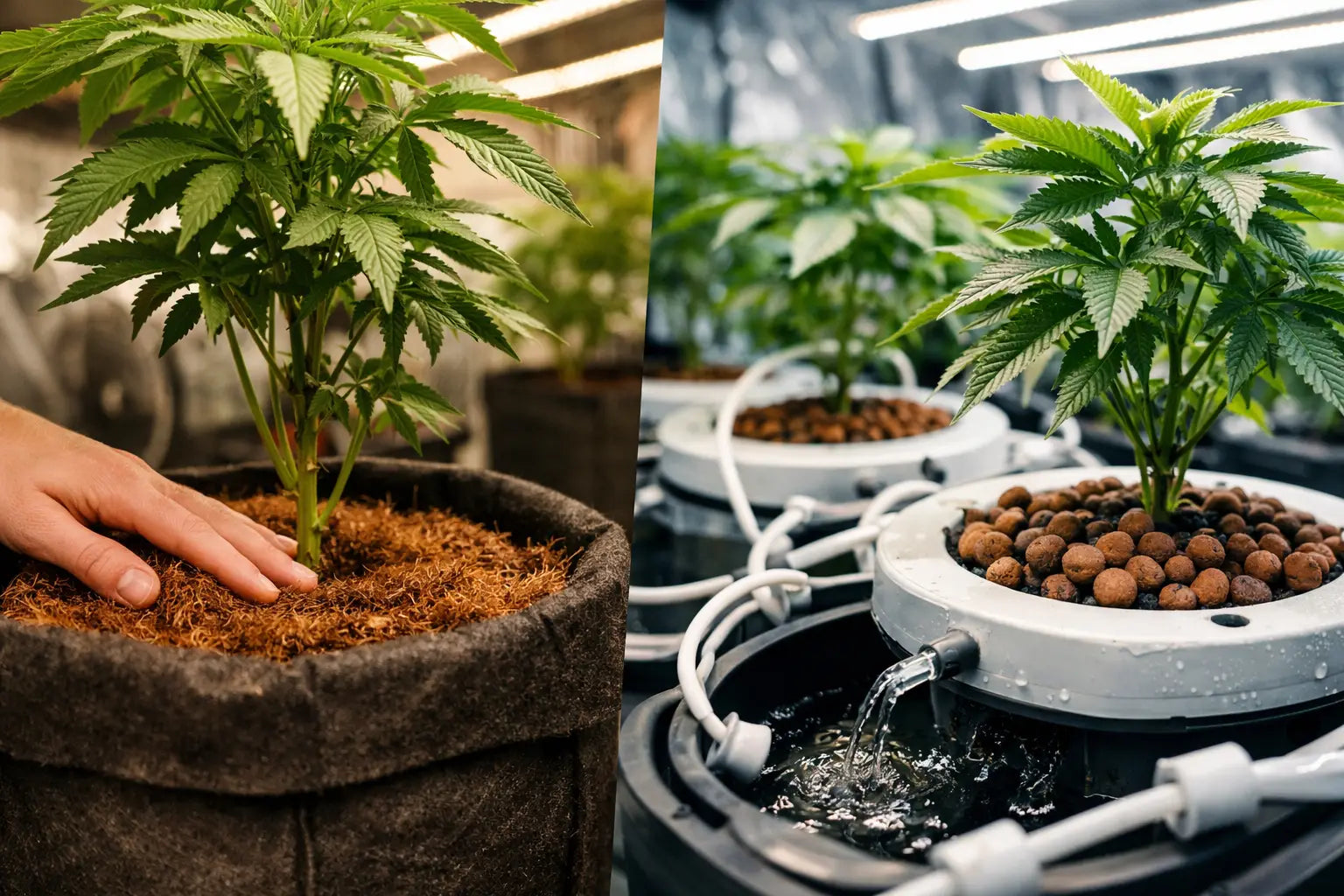 Coco oder Hydroponik Indoor - was passt besser?