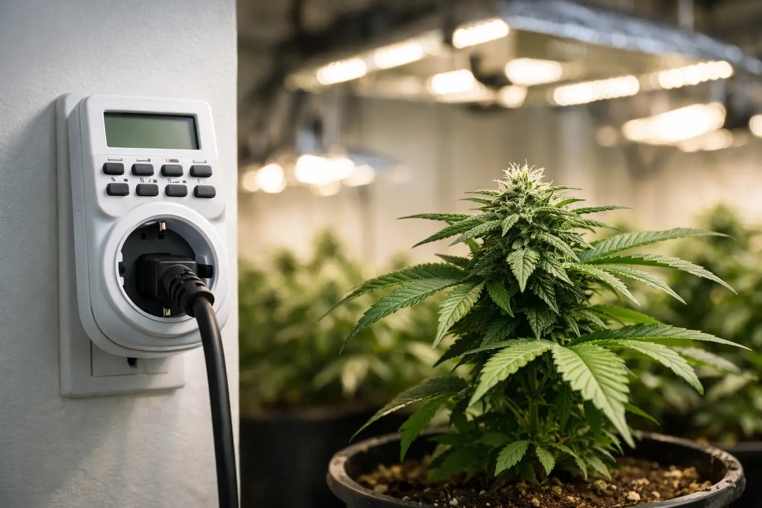 Beste Zeitschaltuhr für Growlampen indoor