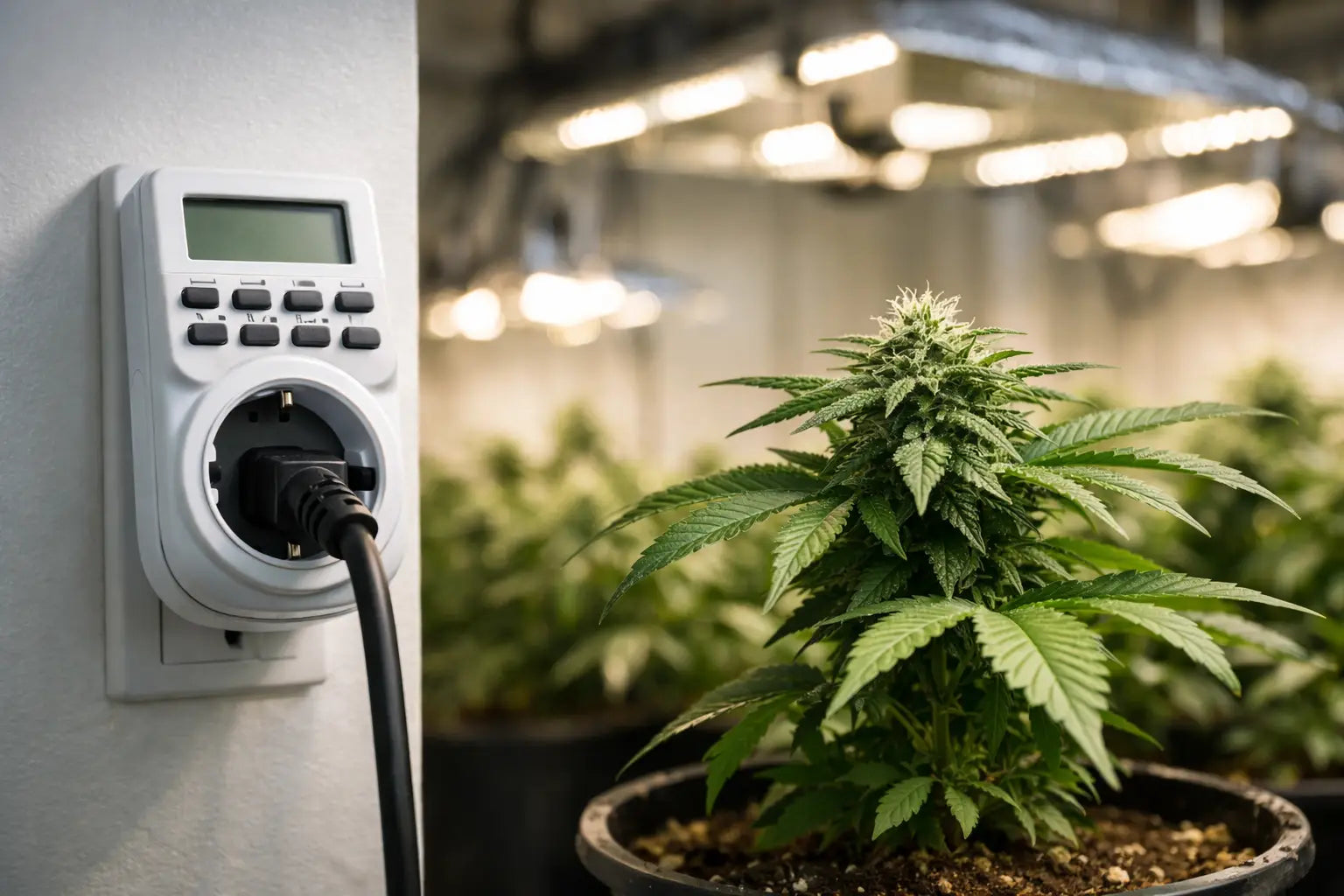 Beste Zeitschaltuhr für Growlampen indoor