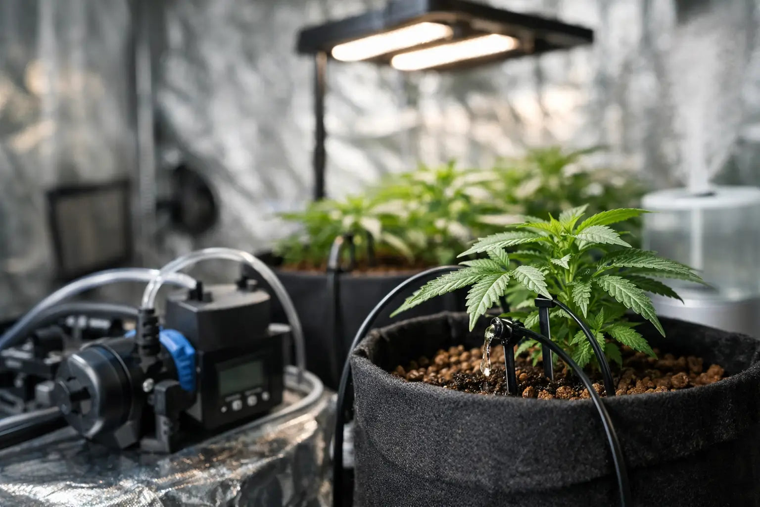 Automatische Bewässerung Growbox richtig wählen