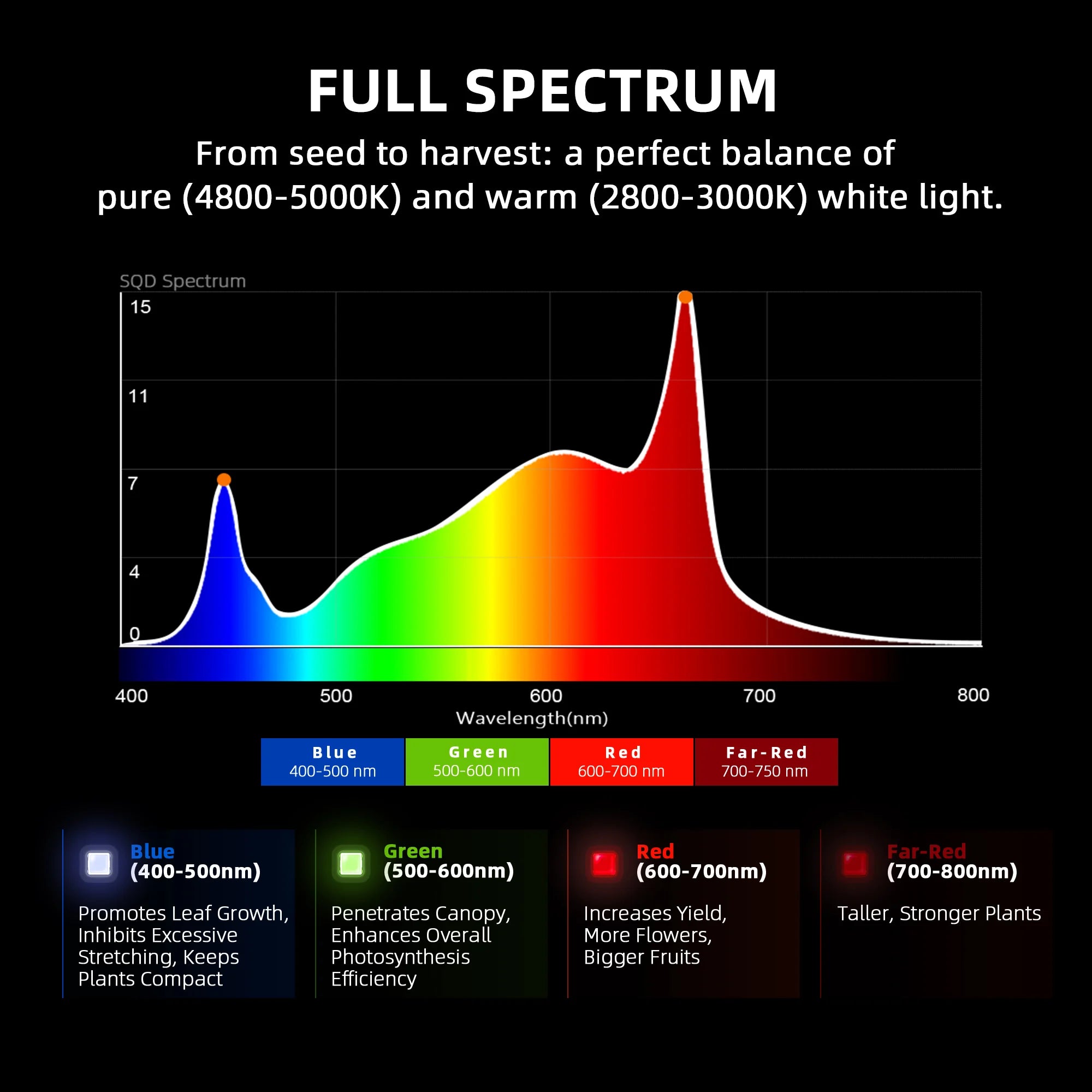 Komplettset (240x240x200 cm) 1920 Watt G5000 EVO LED mit GGS für smarte Steuerung