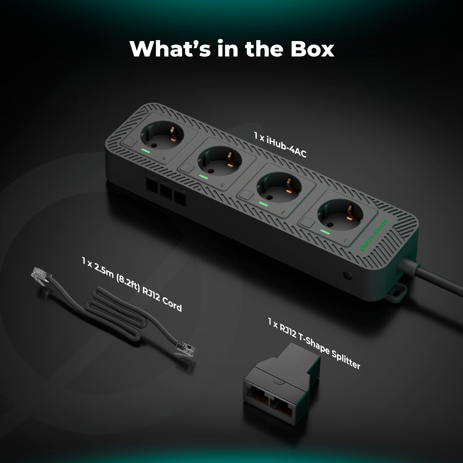 iHub 4AC smarte Steckdosenleiste für smarte Gerätesteuerung