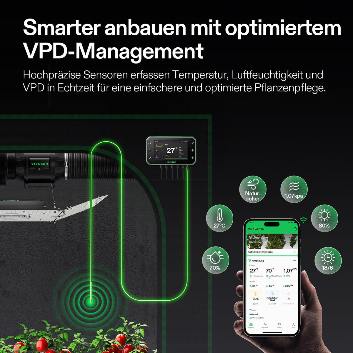 VIVOSUN GrowHub E42A+ Smart Controller – Galerie 3