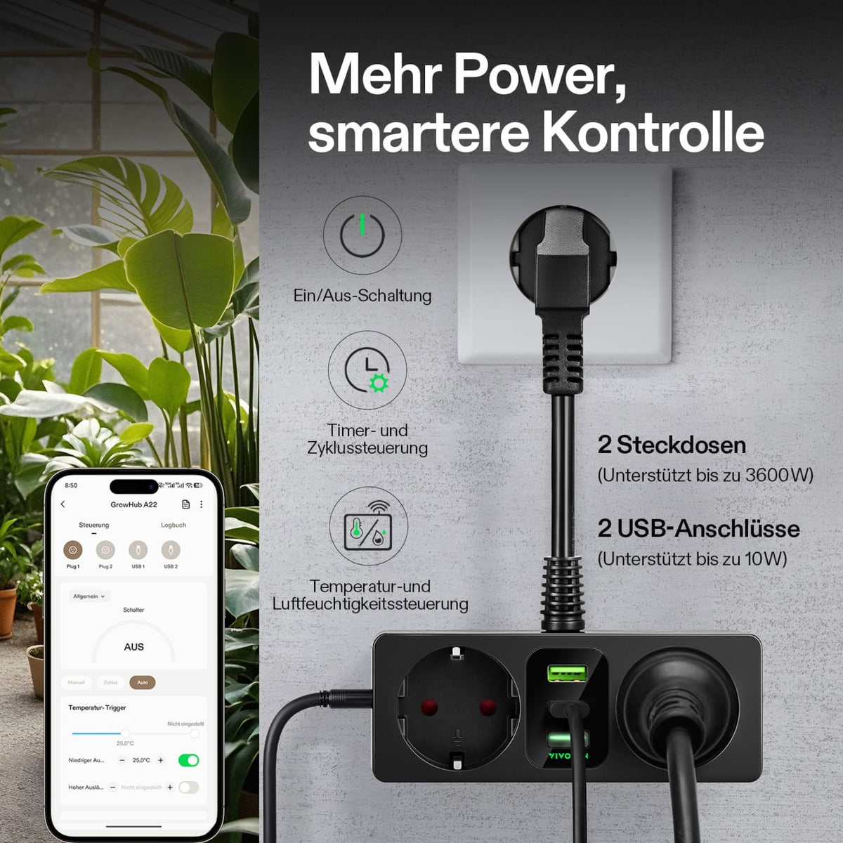 VIVOSUN GrowHub A22S Smart Controller – Galerie 6
