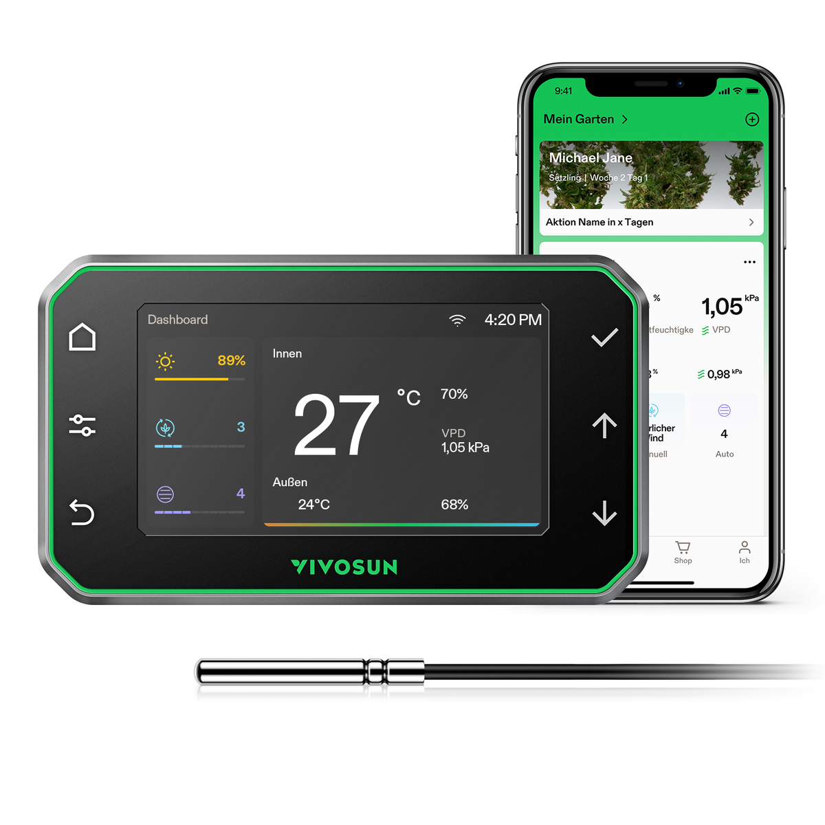 VIVOSUN GrowHub E42A+ Smart Controller – Galerie 1