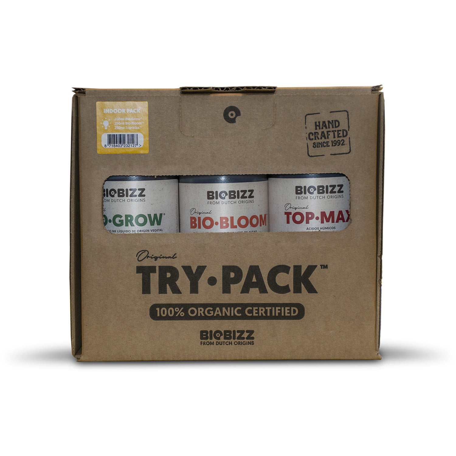 BioBizz Indoor Trypack für umfassende Pflanzenpflege