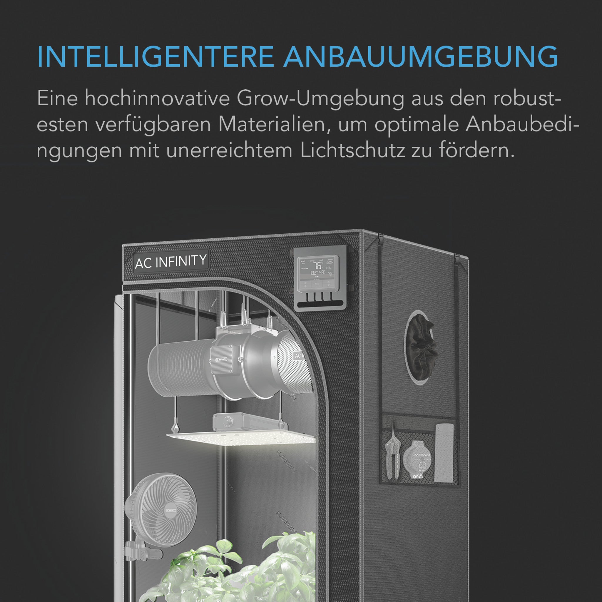 CLOUDLAB 811 Advance Growbox (300x300x200 cm)