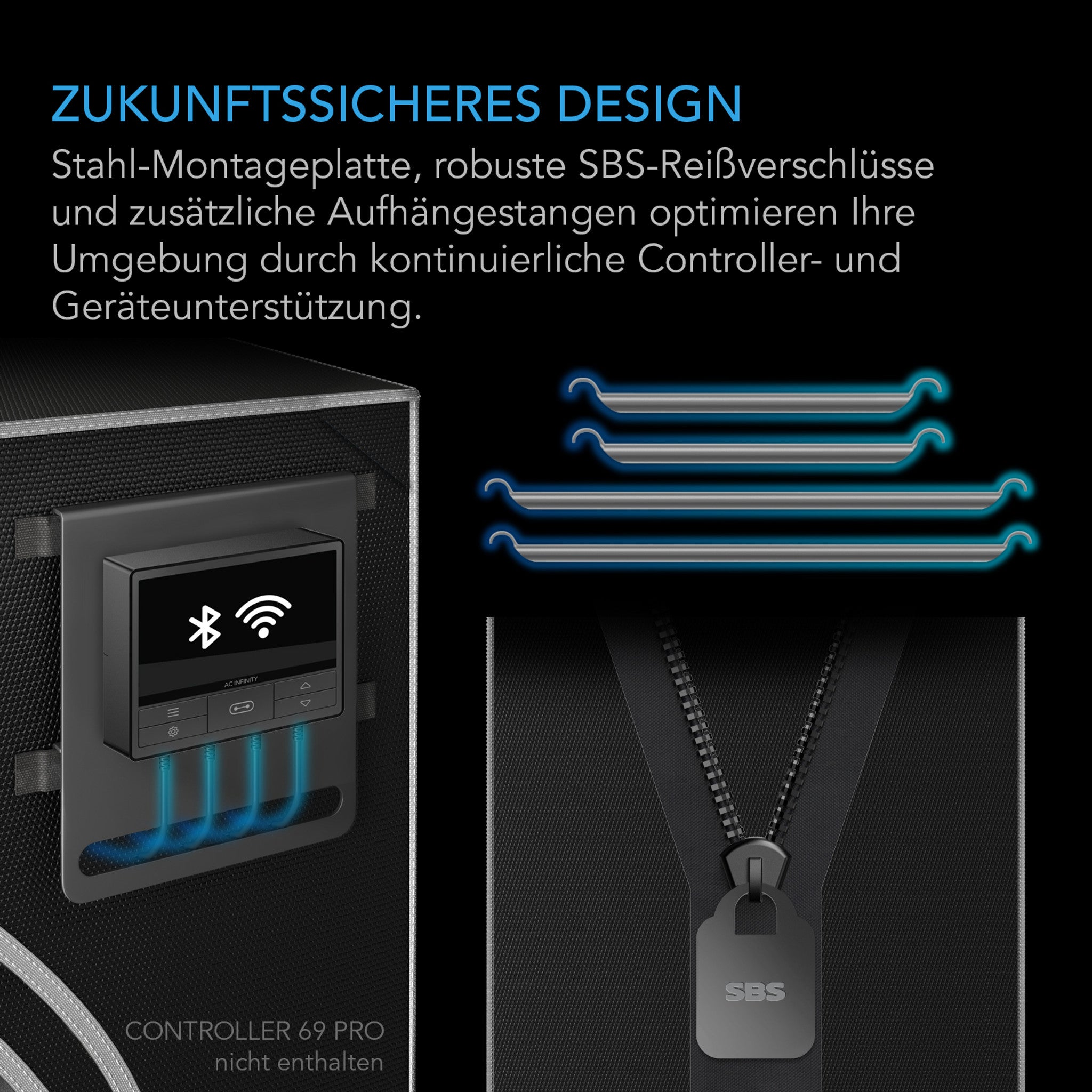 CLOUDLAB 811 Advance Growbox (300x300x200 cm)