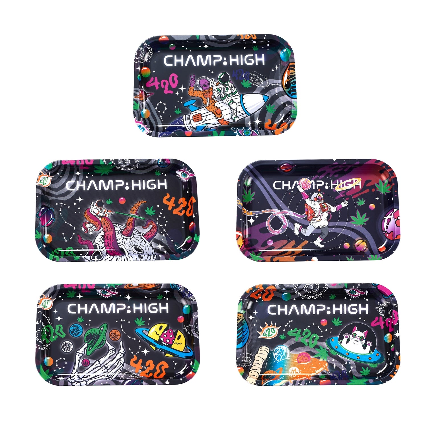 Alu-Rolling-Tray 27,5 x 17,5 cm