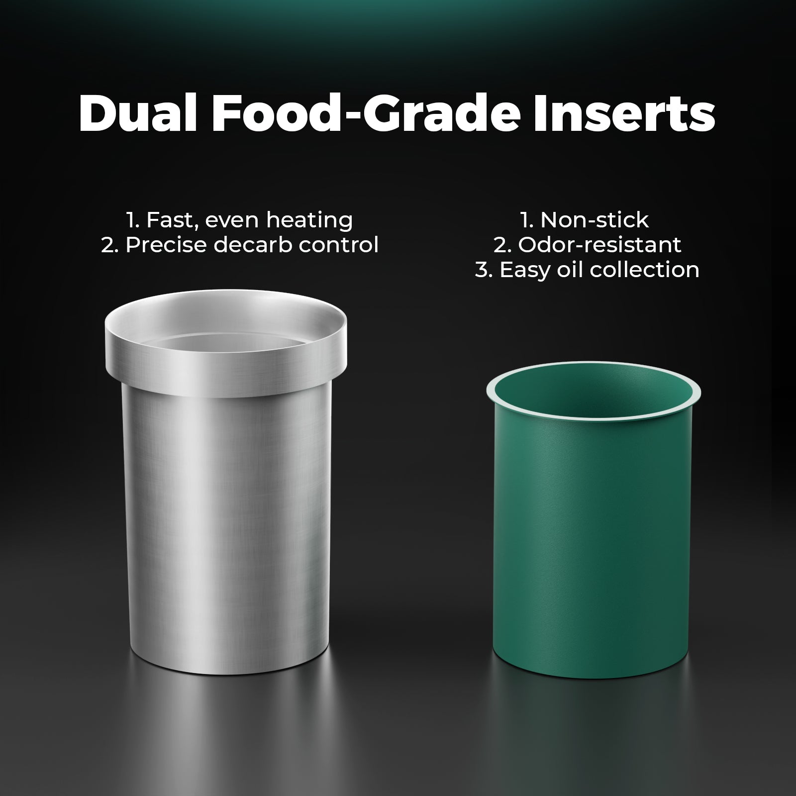 Decarboxylator & Infuser mit Temperatursteuerung für Butter, Öl & Tinkturen