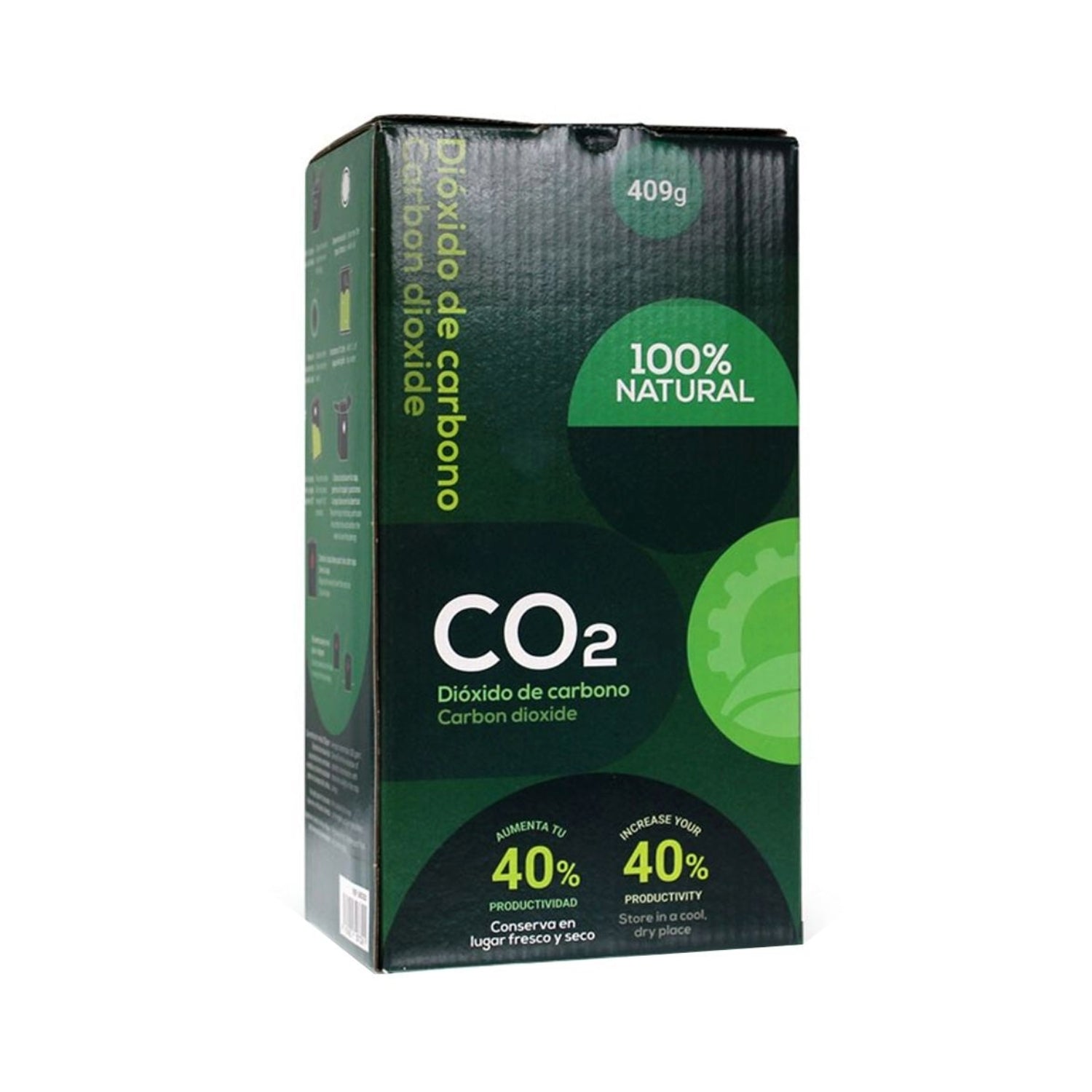 Easy Grow CO₂ Box – Natürliche CO₂-Quelle für schnelleres Pflanzenwachstum