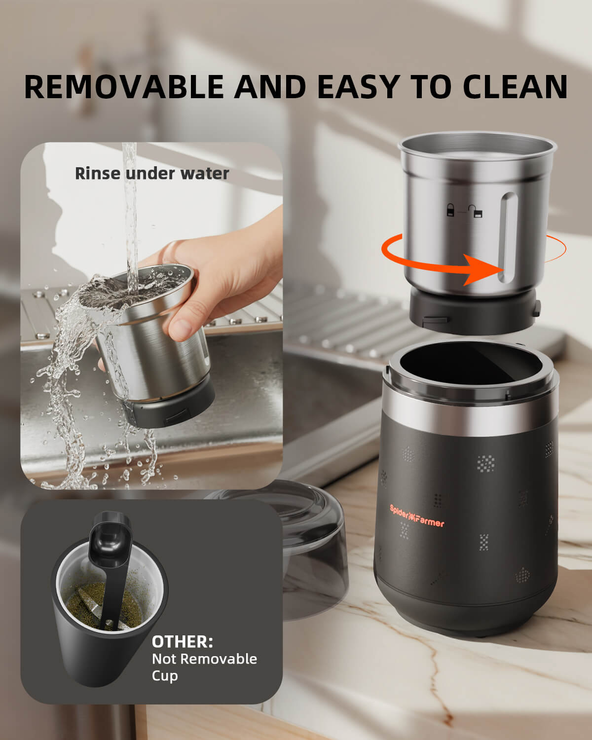 Elektrischer Grinder Ø 125 mm