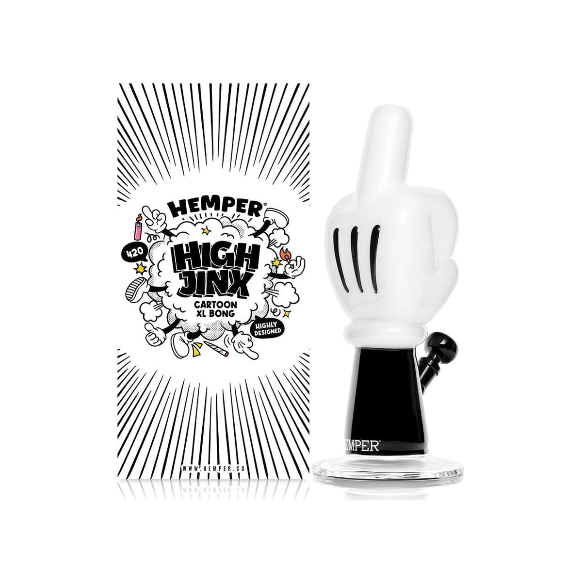 HEMPER High Jinx Cartoon XL Bong – Hauptansicht