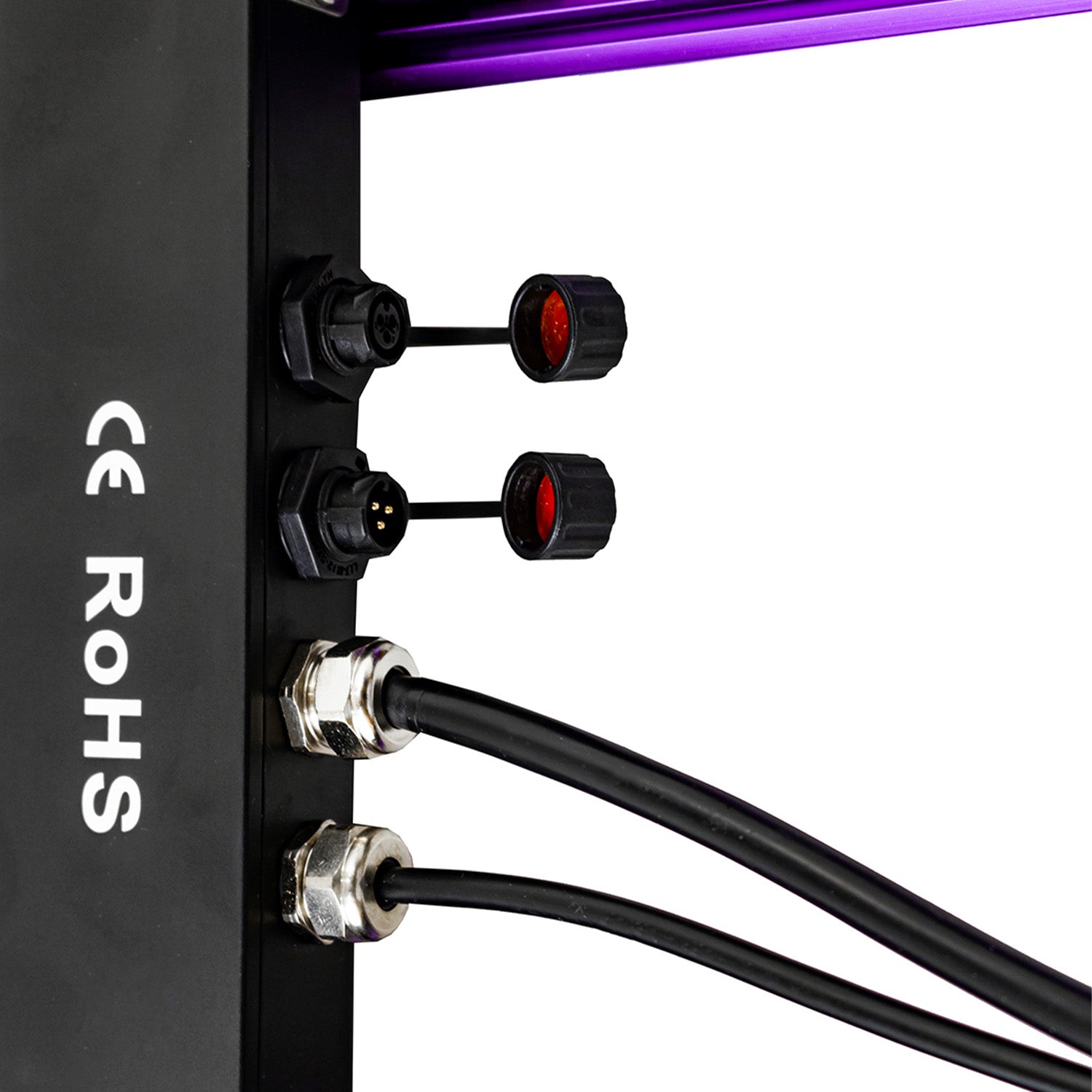 Lumatek Zeus 600W Pro 2.9 Grow-LED Anschlüsse