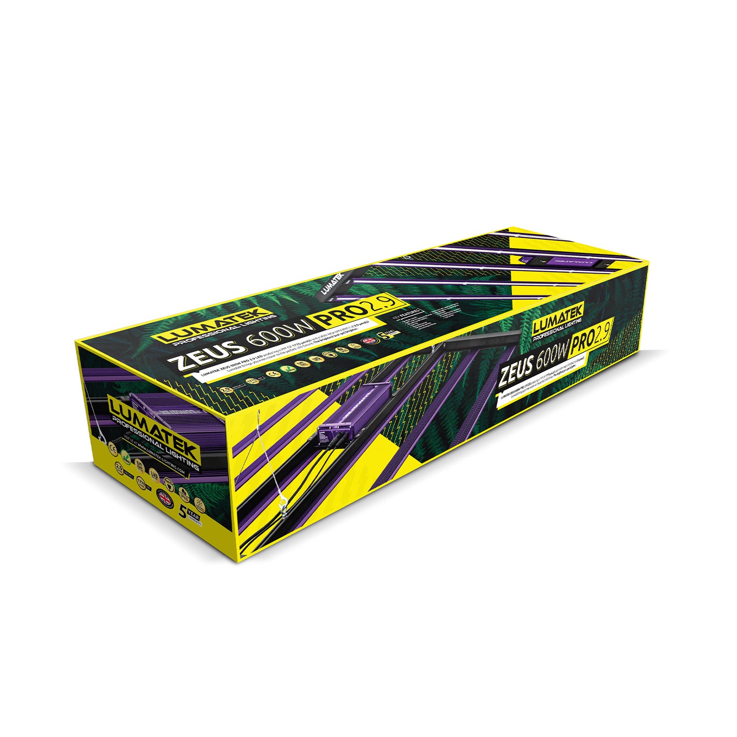 Lumatek Zeus 600W Pro 2.9 Grow-LED Verpackung