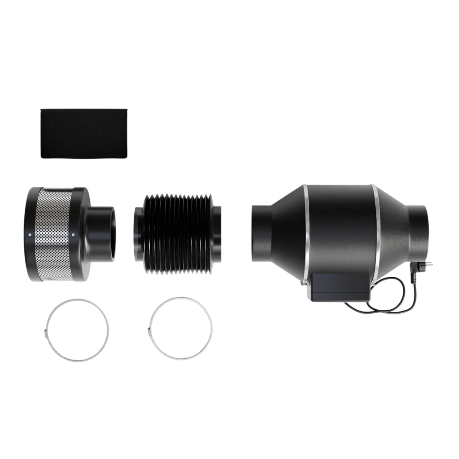 Komplettset (60×60×140 cm) mit 100 Watt LED