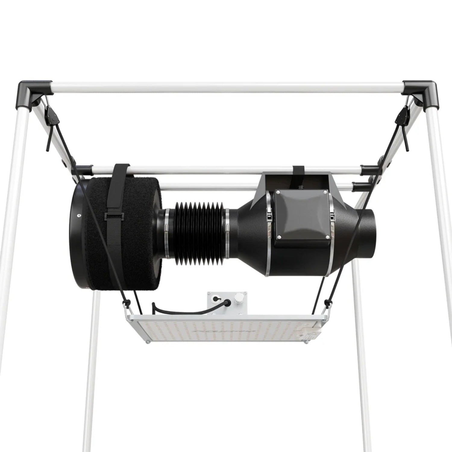 Komplettset (60×60×140 cm) mit 100 Watt LED