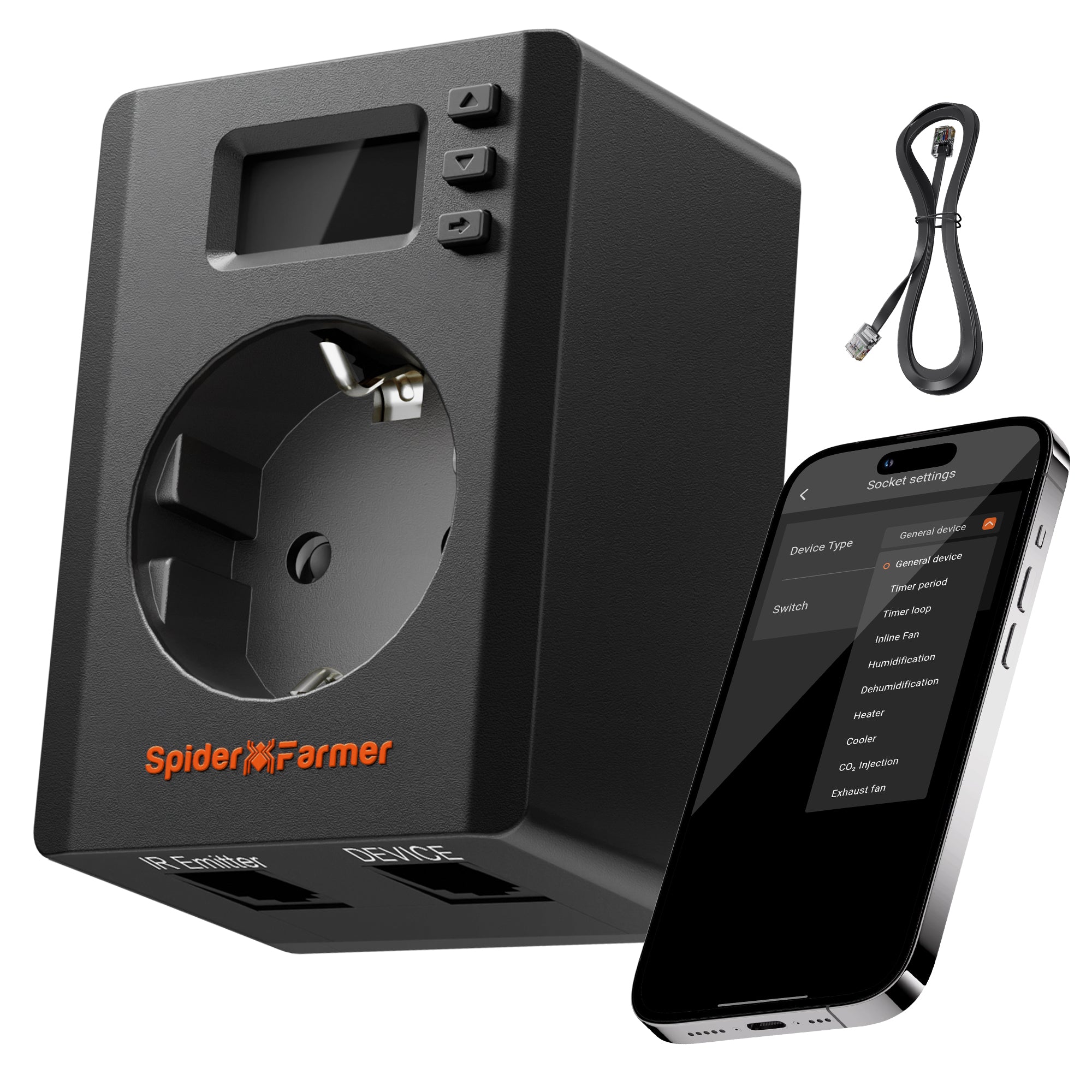 GGS S-Station smarte WLAN & Bluetooth Zeitschaltuhr mit App-Steuerung