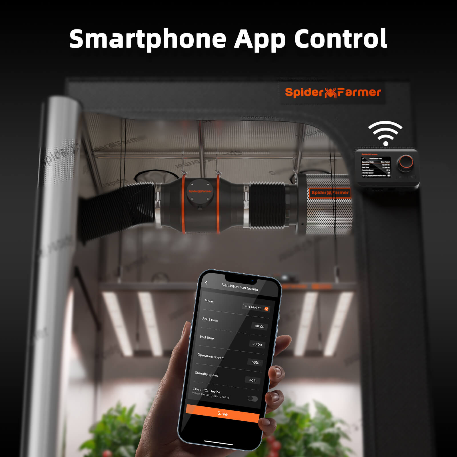 Smartes Abluftset mit GGS Klimasteuerung bis 686 m³/h