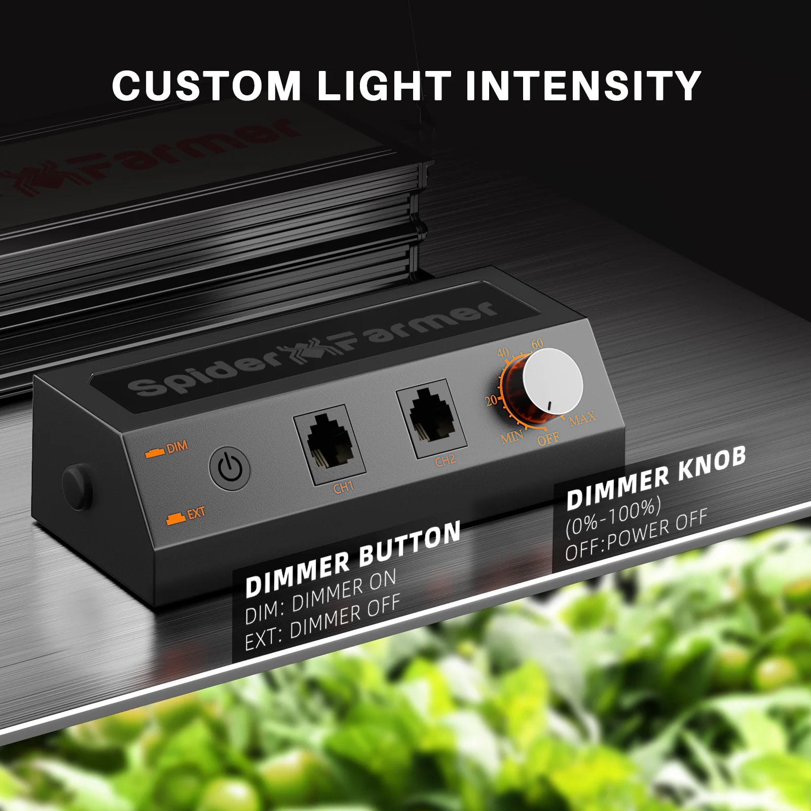 Komplettset (120x60x180 cm) 200 Watt SF2000 LED