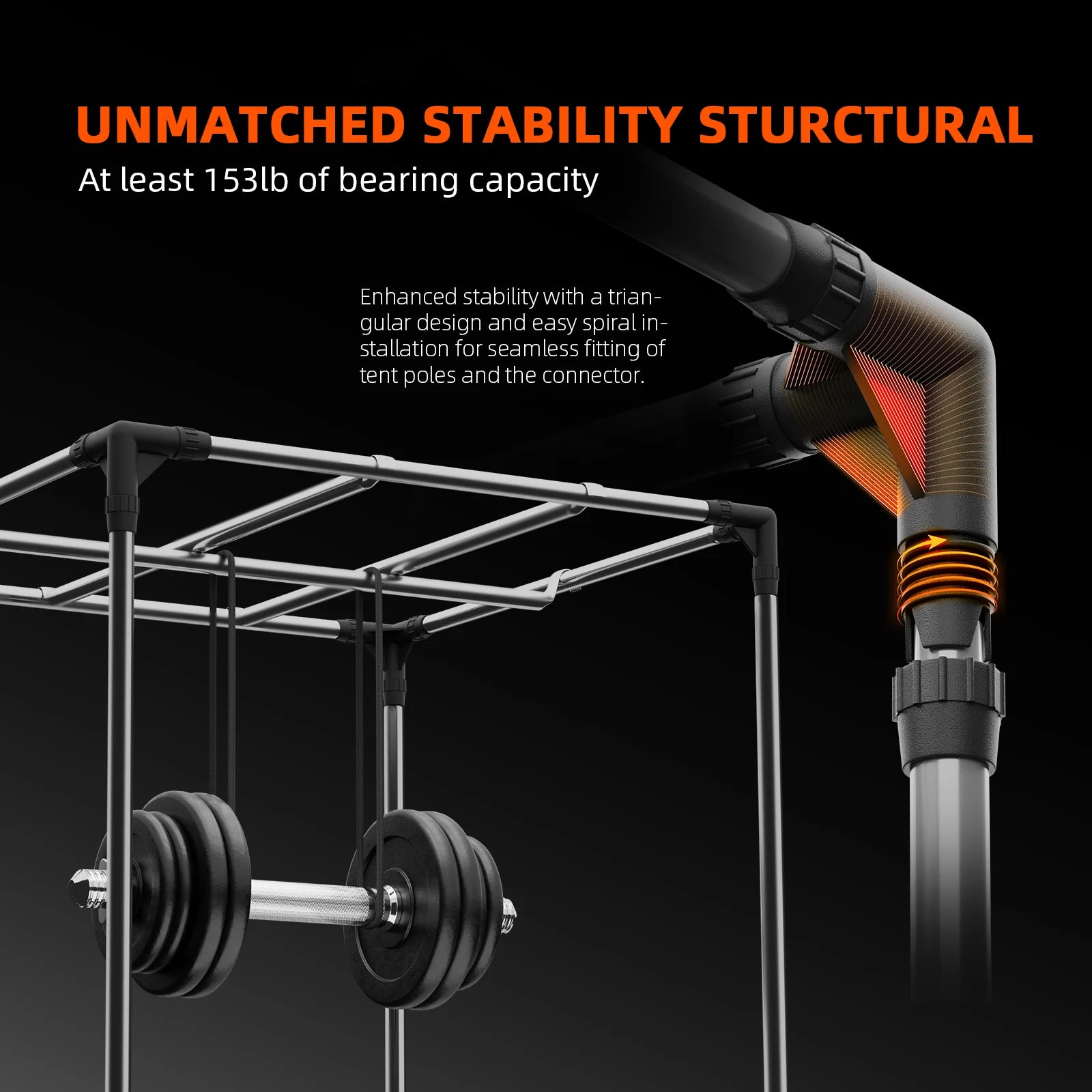 Komplettset (120x60x180 cm) 200 Watt SF2000 LED