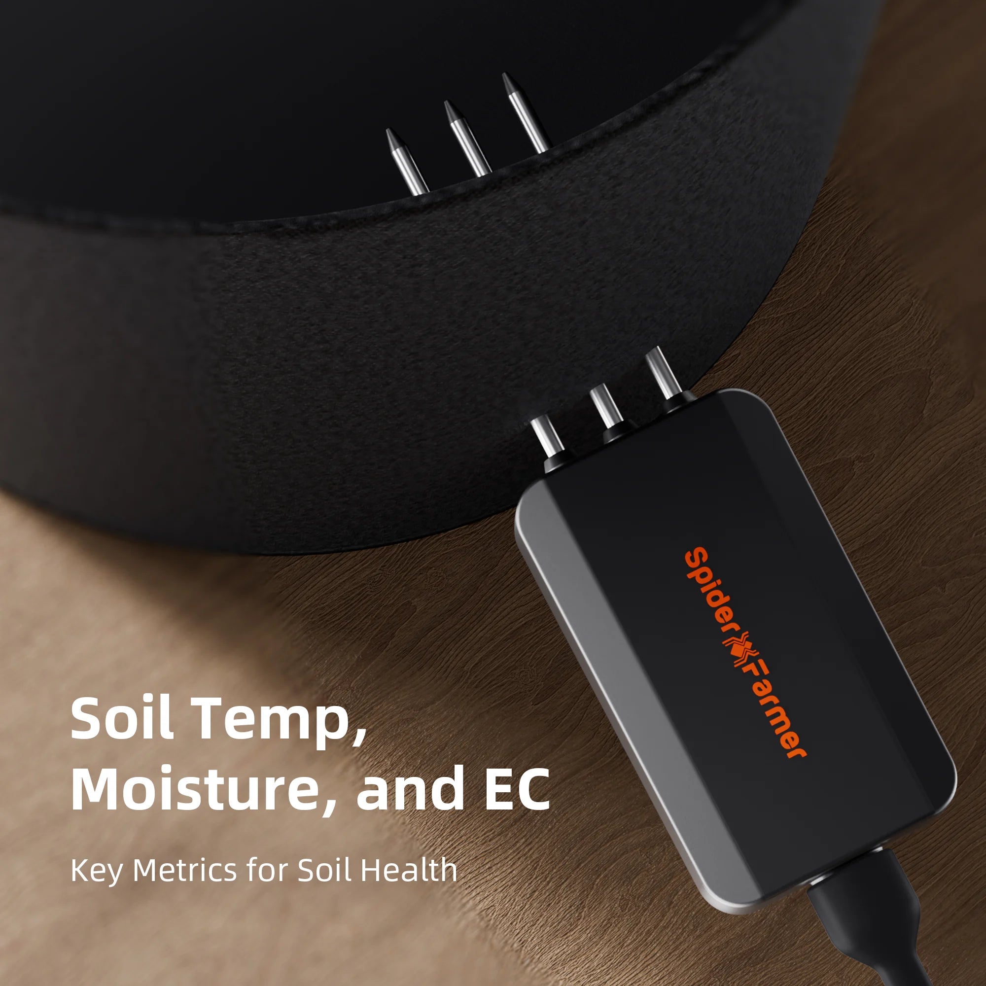 GGS AC5 Smarte Steckdosenleiste mit Temperatur-, Feuchtigkeits- und Lichtsensor