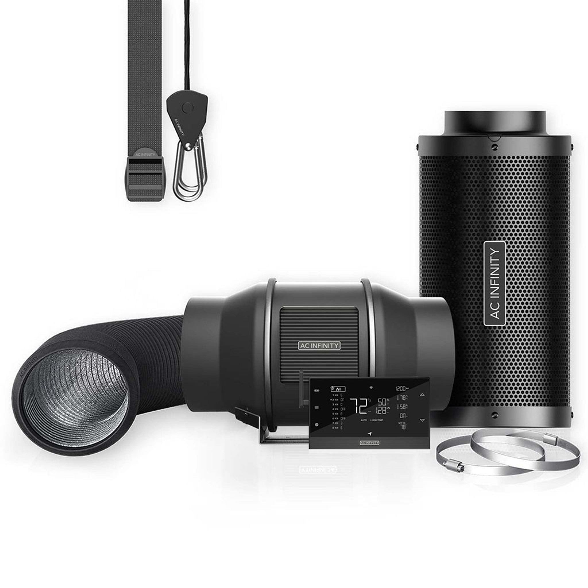 CLOUDLINE PRO smartes Abluftset mit CONTROLLER AI+ bis 683 m³/h