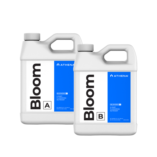 Athena Bloom A+B – 2-Komponenten-Blütedünger – 2 × 946 ml – Produktansicht 1
