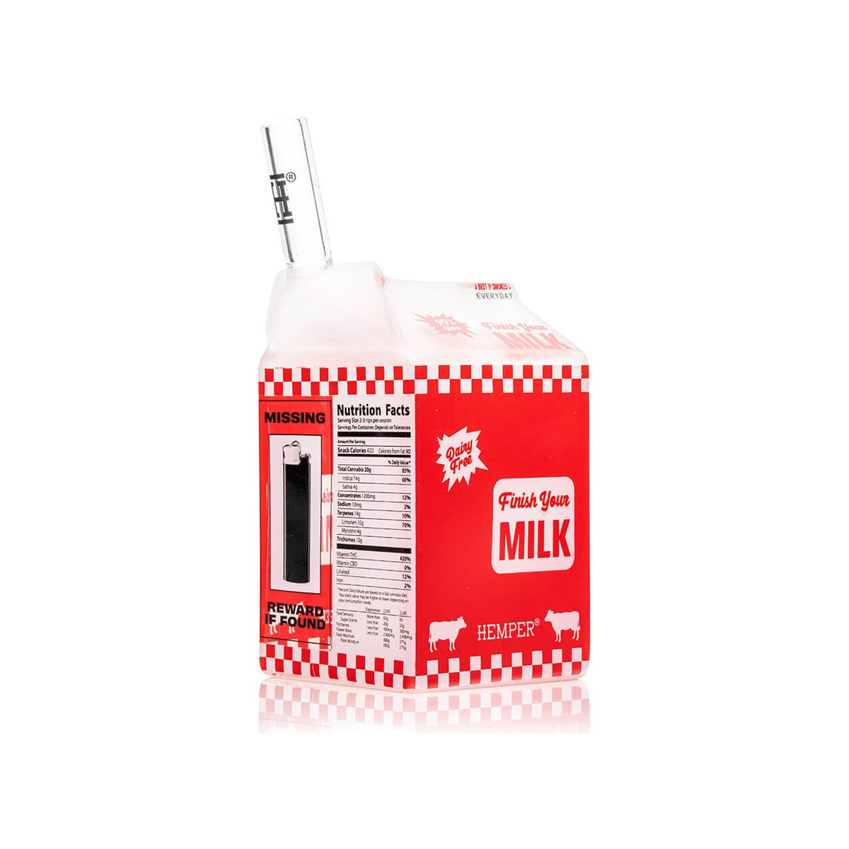 HEMPER Weedies Milk Carton Bong – Produktansicht 2