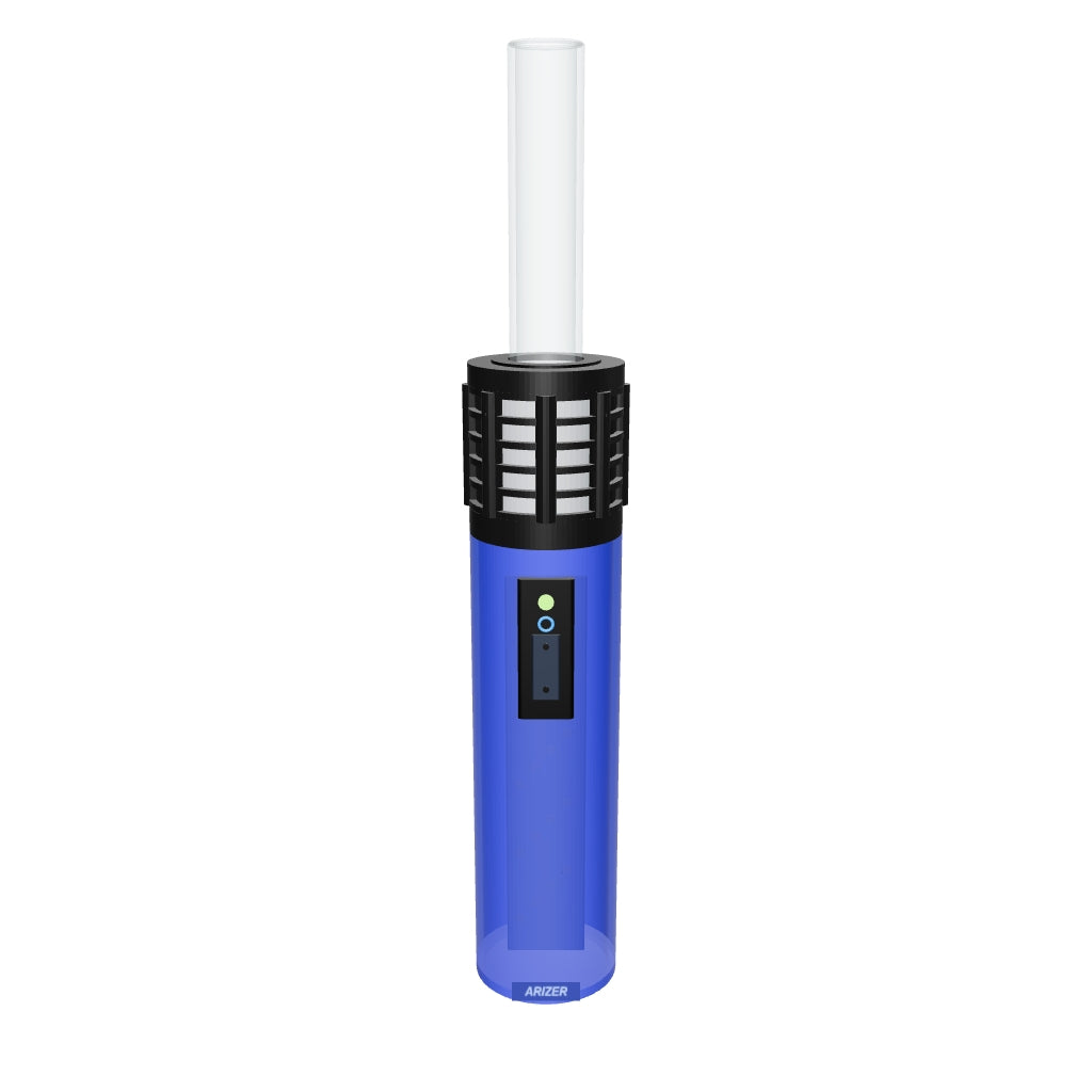 Arizer Air SE Vaporizer in Blau mit Glasröhrchen – 3D-Modell