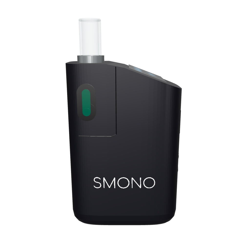 Smono 3 Schwarz, EU Version 4 – 3D-Modell mit ausgezogenem Glasmundstück