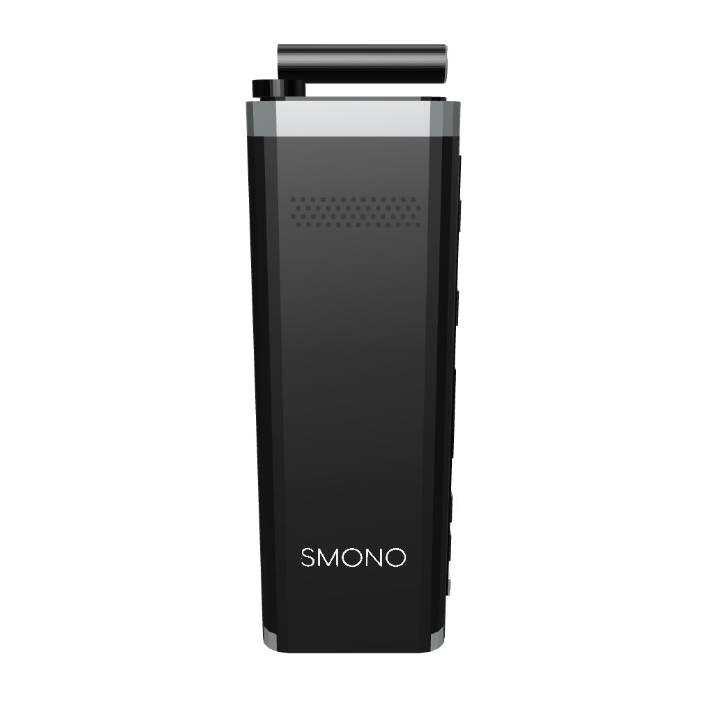 Smono Balu Schwarz – 3D-Modell mit eingeklapptem Mundstück