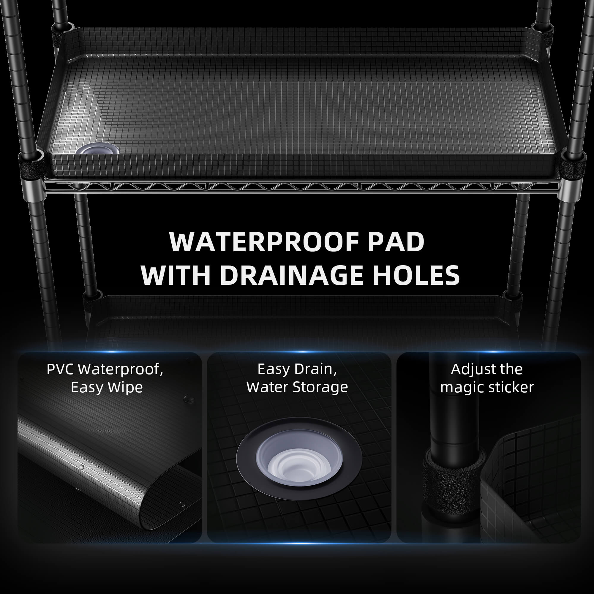 Anzucht/Stecklinge Komplettset (40x30x120 cm) 54 Watt LED