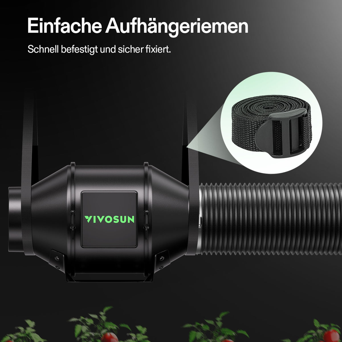 VIVOSUN AeroZesh G4 Smart Abluftset Pro 10 cm mit GrowHub E42A+ – Galerie 10