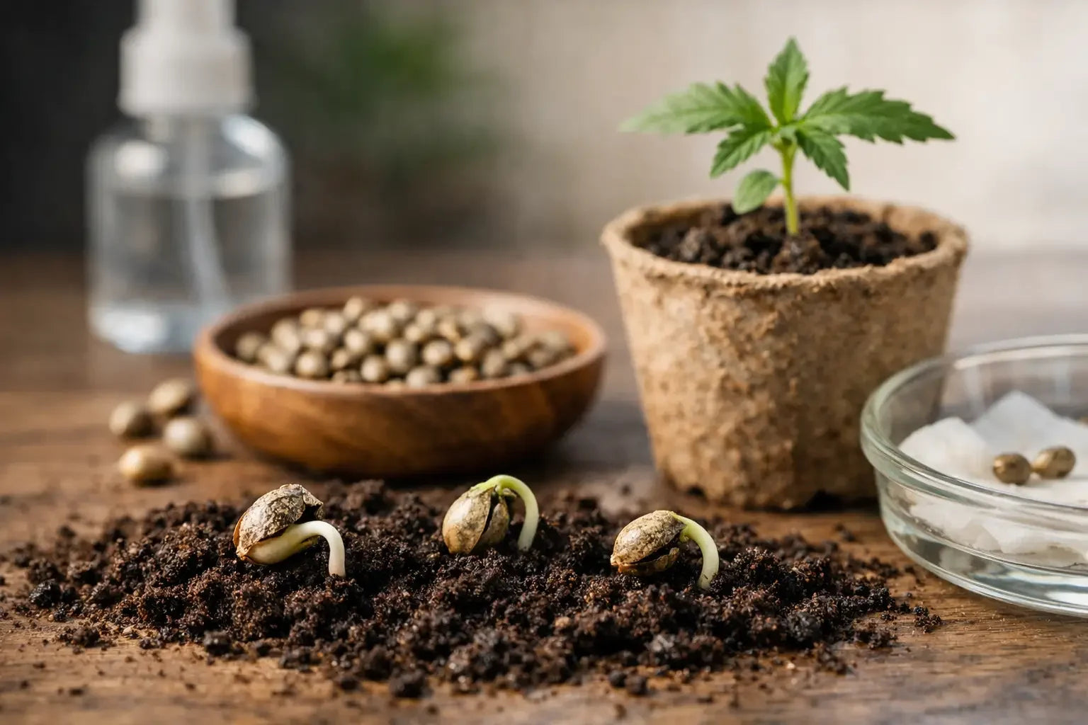 Cannabis Samen keimen Anleitung für Einsteiger