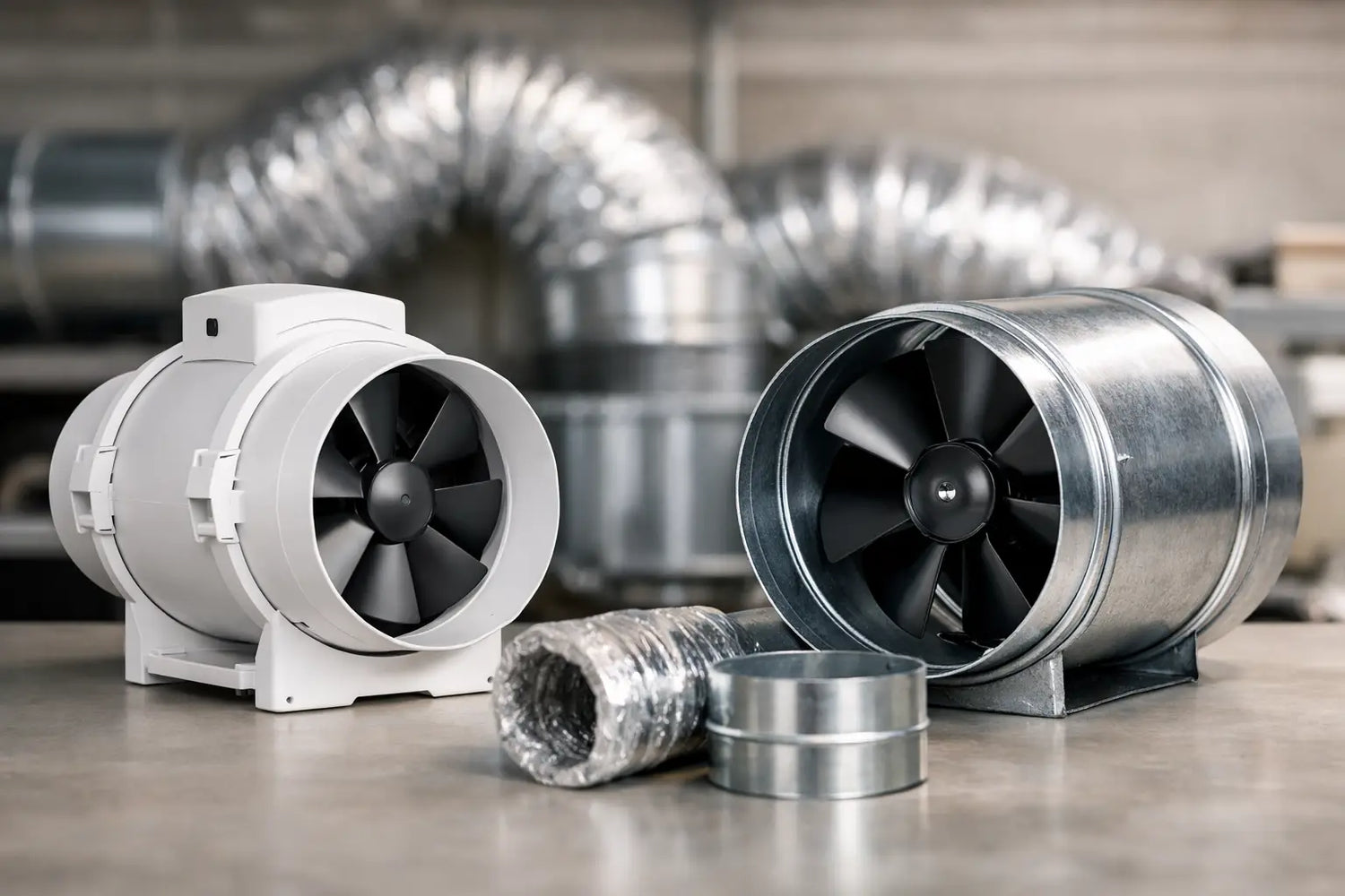 Inline-Ventilator oder Rohrventilator: Was passt?