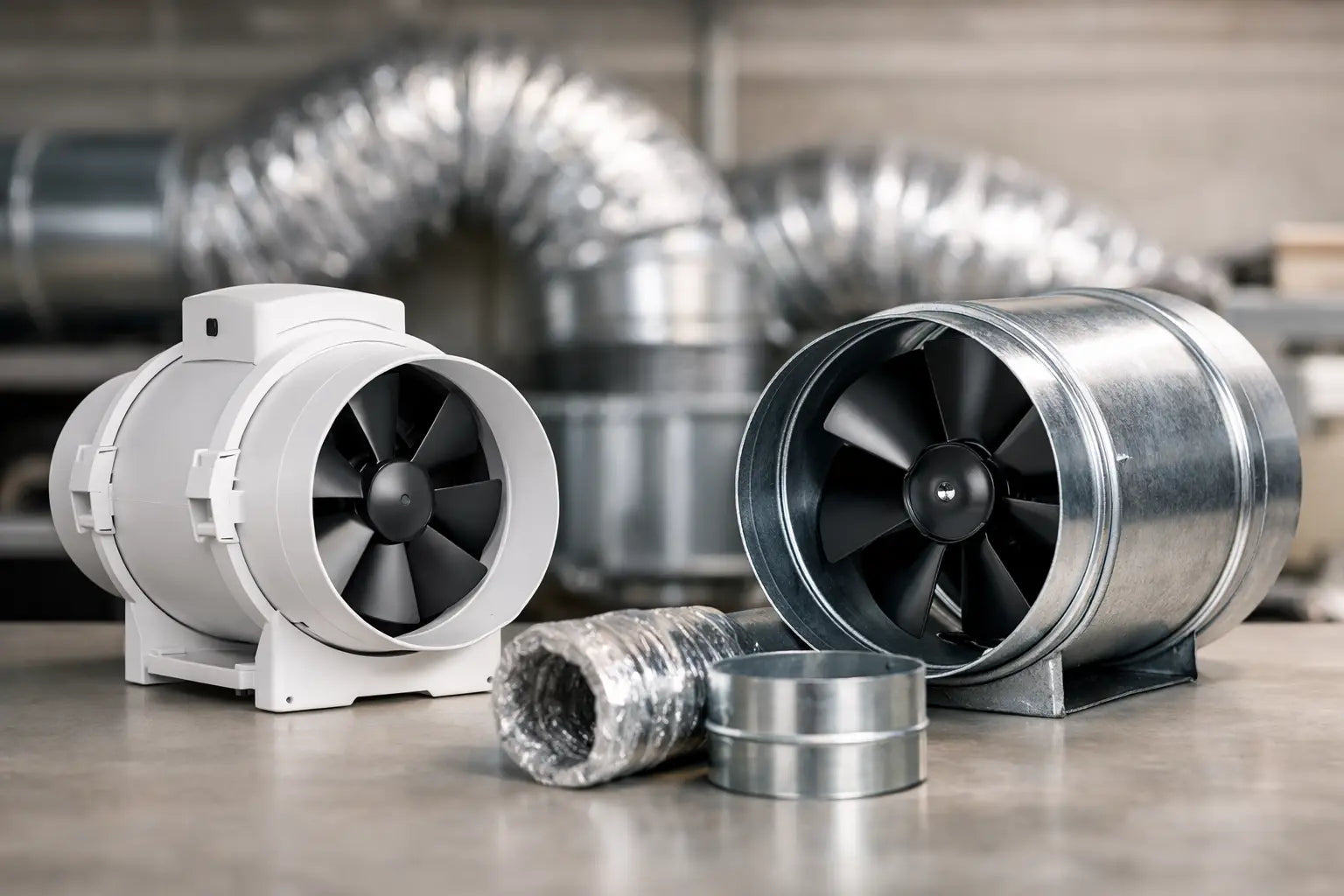 Inline-Ventilator oder Rohrventilator: Was passt?