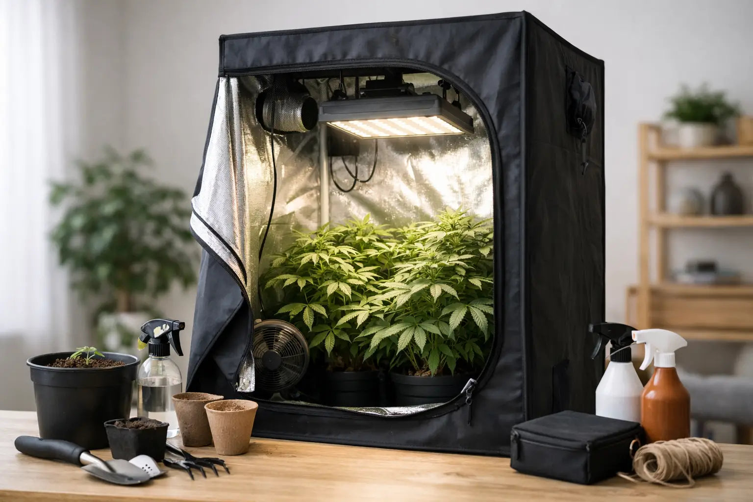 Welche Growbox für Anfänger sinnvoll ist