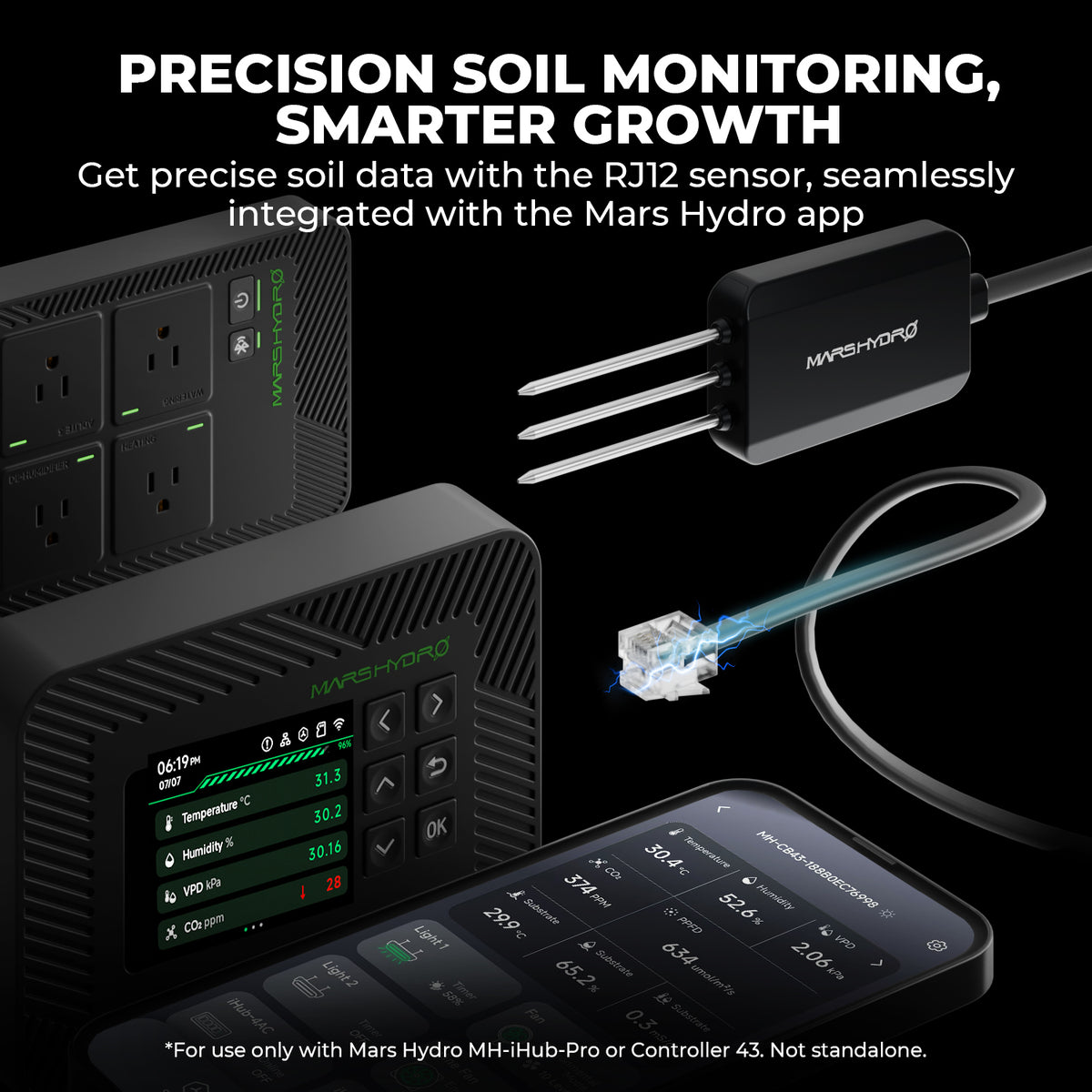 3-in-1 Bodensensor für iControl & iHub Pro