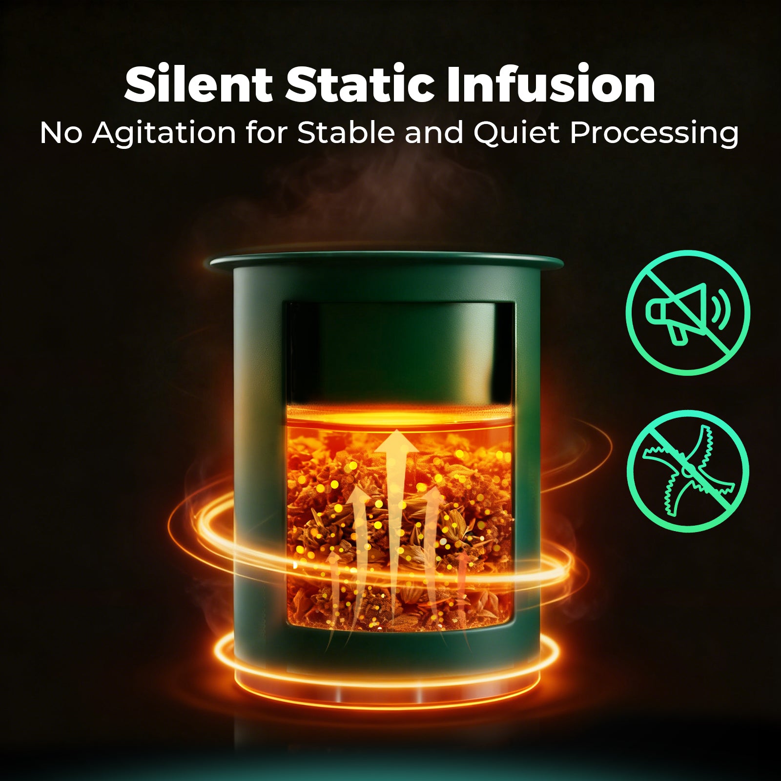 Decarboxylator & Infuser mit Temperatursteuerung für Butter, Öl & Tinkturen