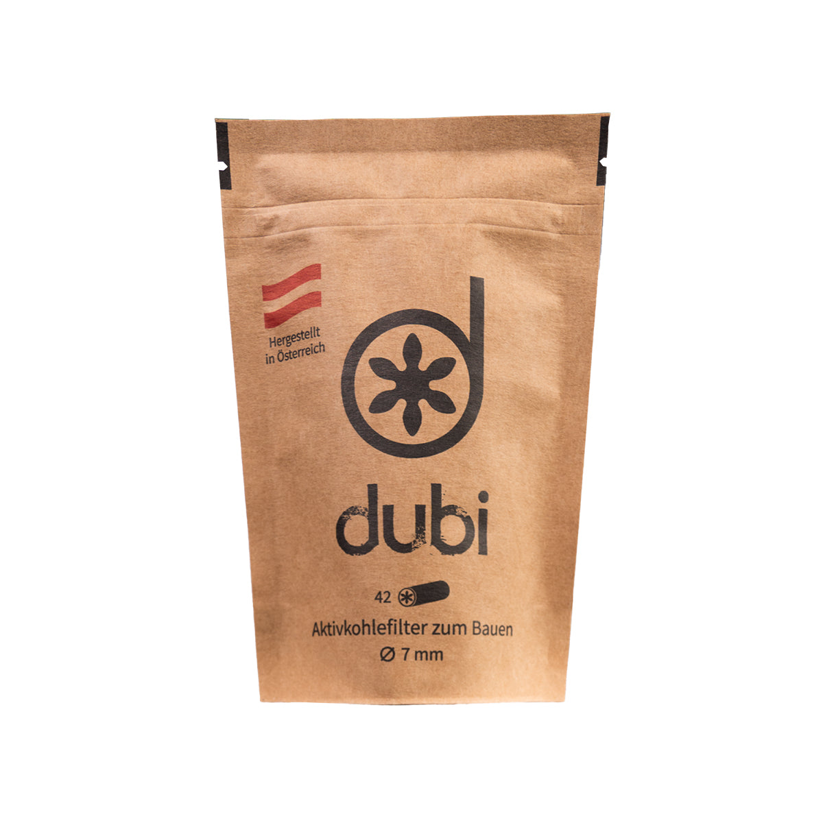 dubi Superflow Aktivkohlefilter Ø 7 mm – dubi Aktivkohelfilter (Pack of 42) Hauptansicht