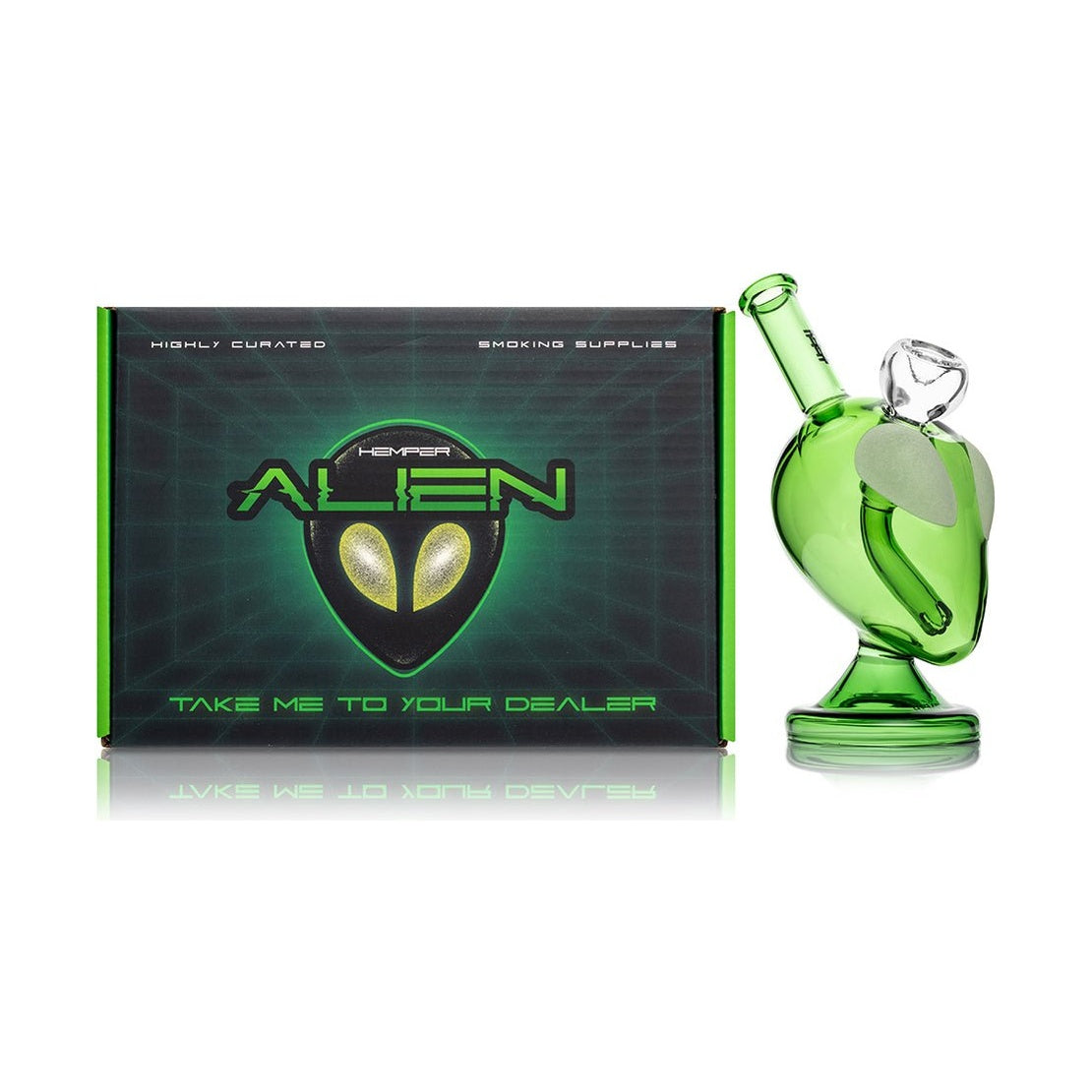 HEMPER Alien Bong – Hauptansicht