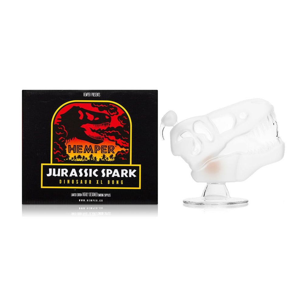 HEMPER Jurassic Spark Dinosaur Skull XL Bong – Hauptansicht