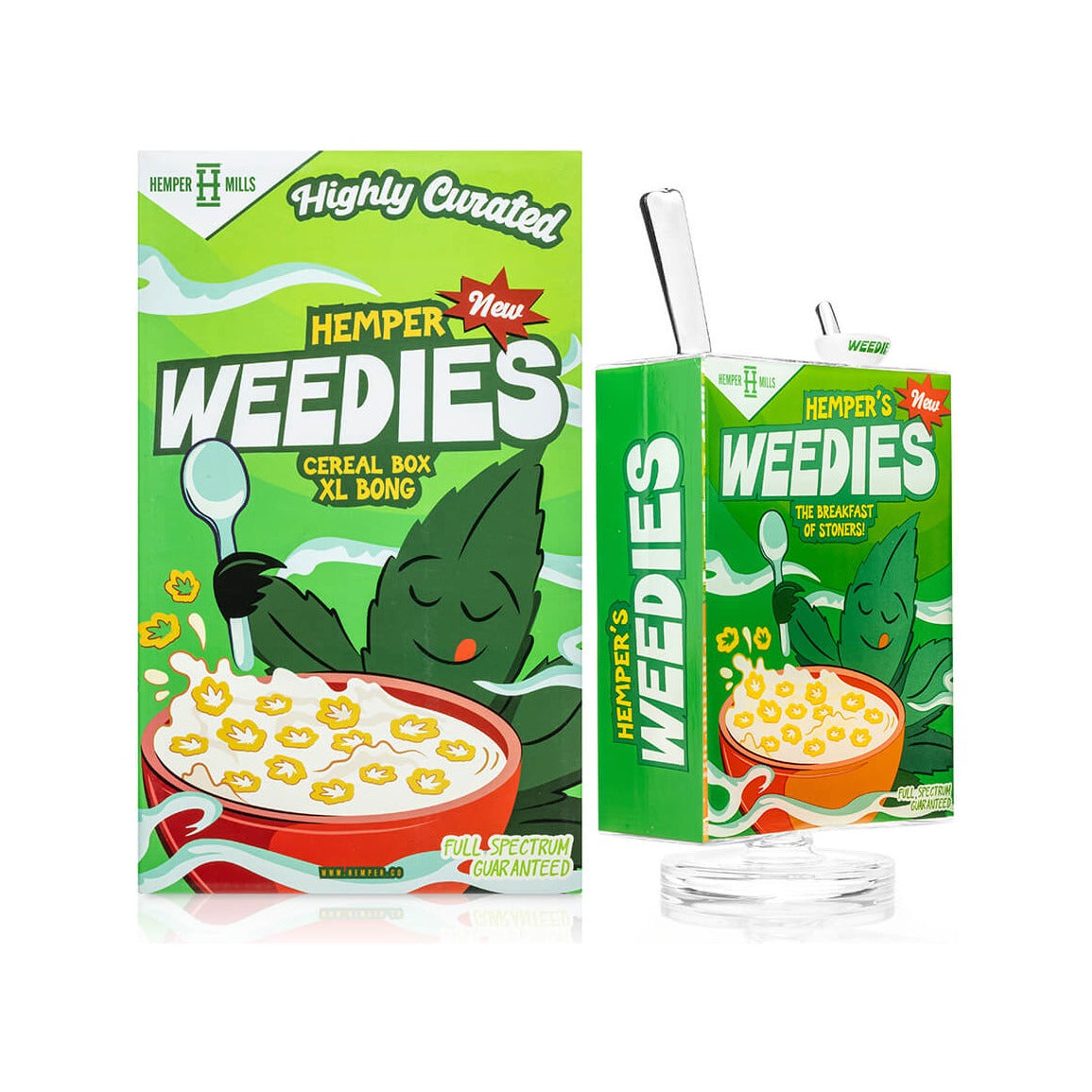 HEMPER Weedies Cereal Box XL Bong – Hauptansicht