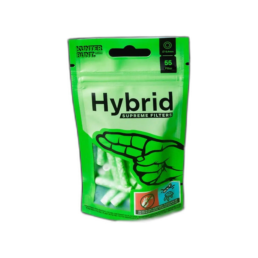 Hybrid Supreme Aktivkohlefilter Ø 6,4 mm – 55 Stück – Green (Pack of 55) Hauptansicht