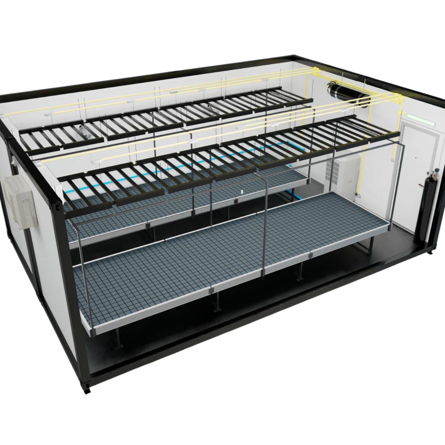 M2 BLOOM Blütemodul (758x442x290 cm) 5760 Watt LED und voll klimakontrolliert