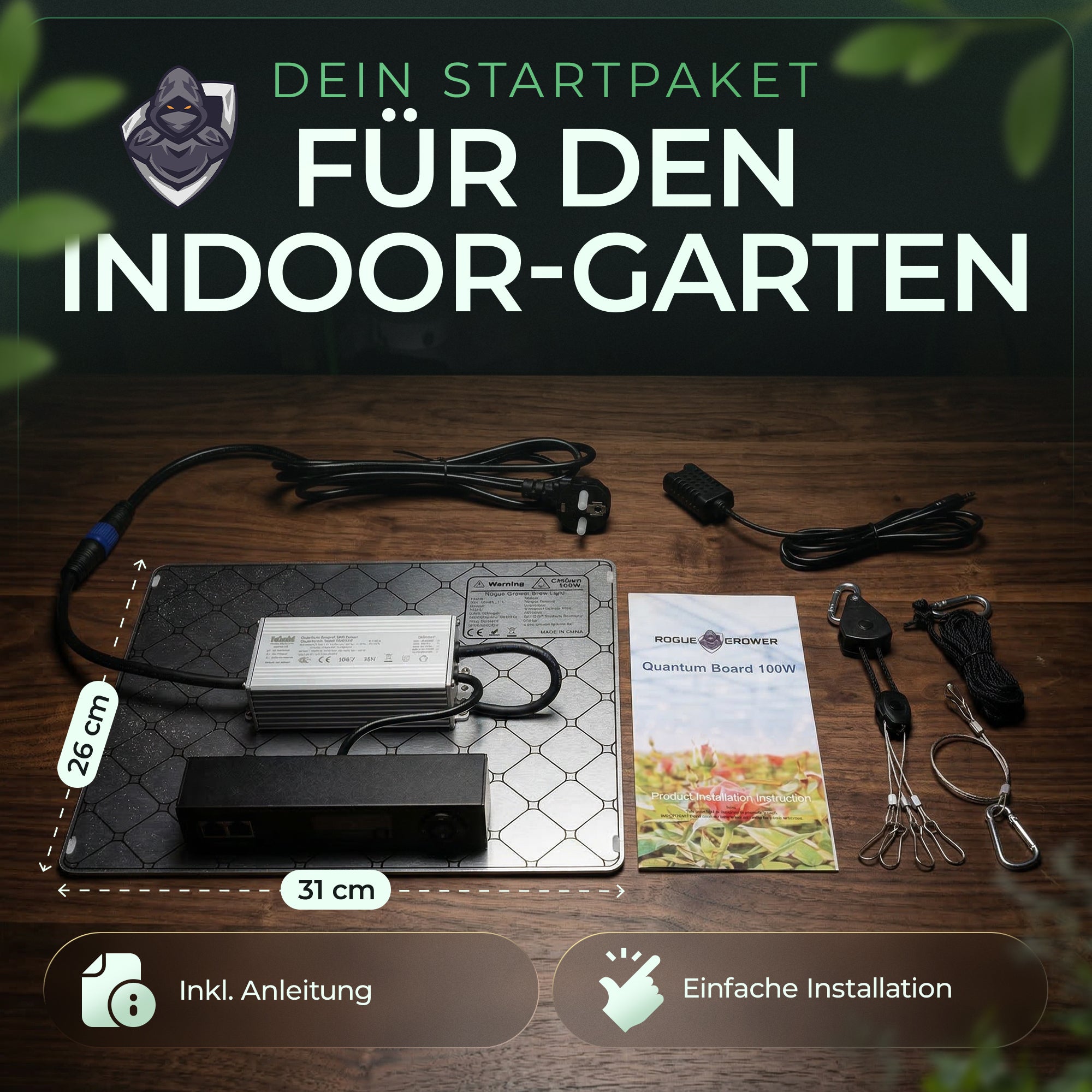 Smart LED 100 Watt mit Klimasensor
