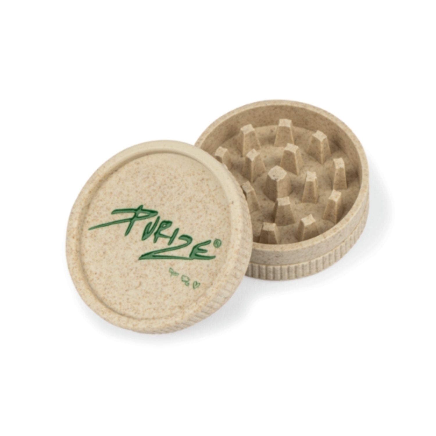 Hanf-Grinder biologisch abbaubar 2-teilig Ø 55 mm