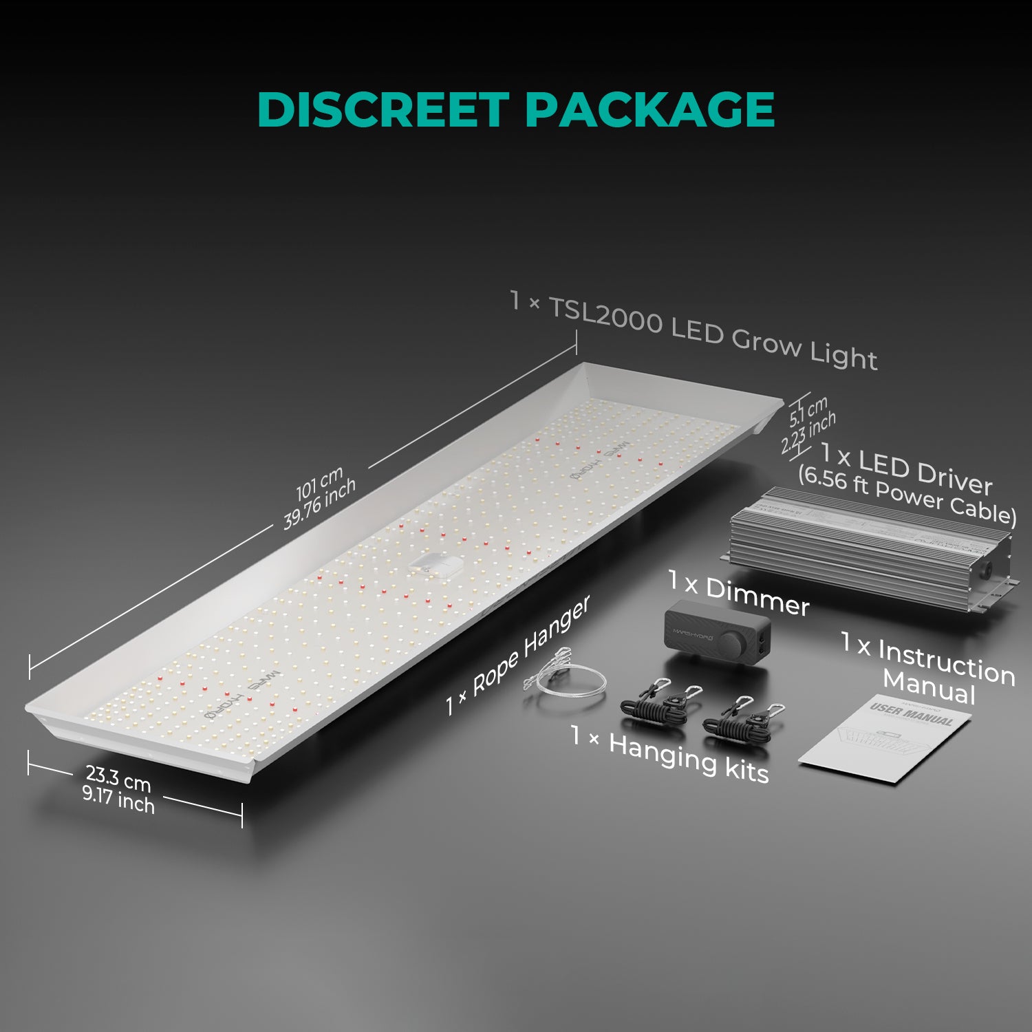 Mars Hydro TSL 2000 LED 300 Watt – Produktansicht 11
