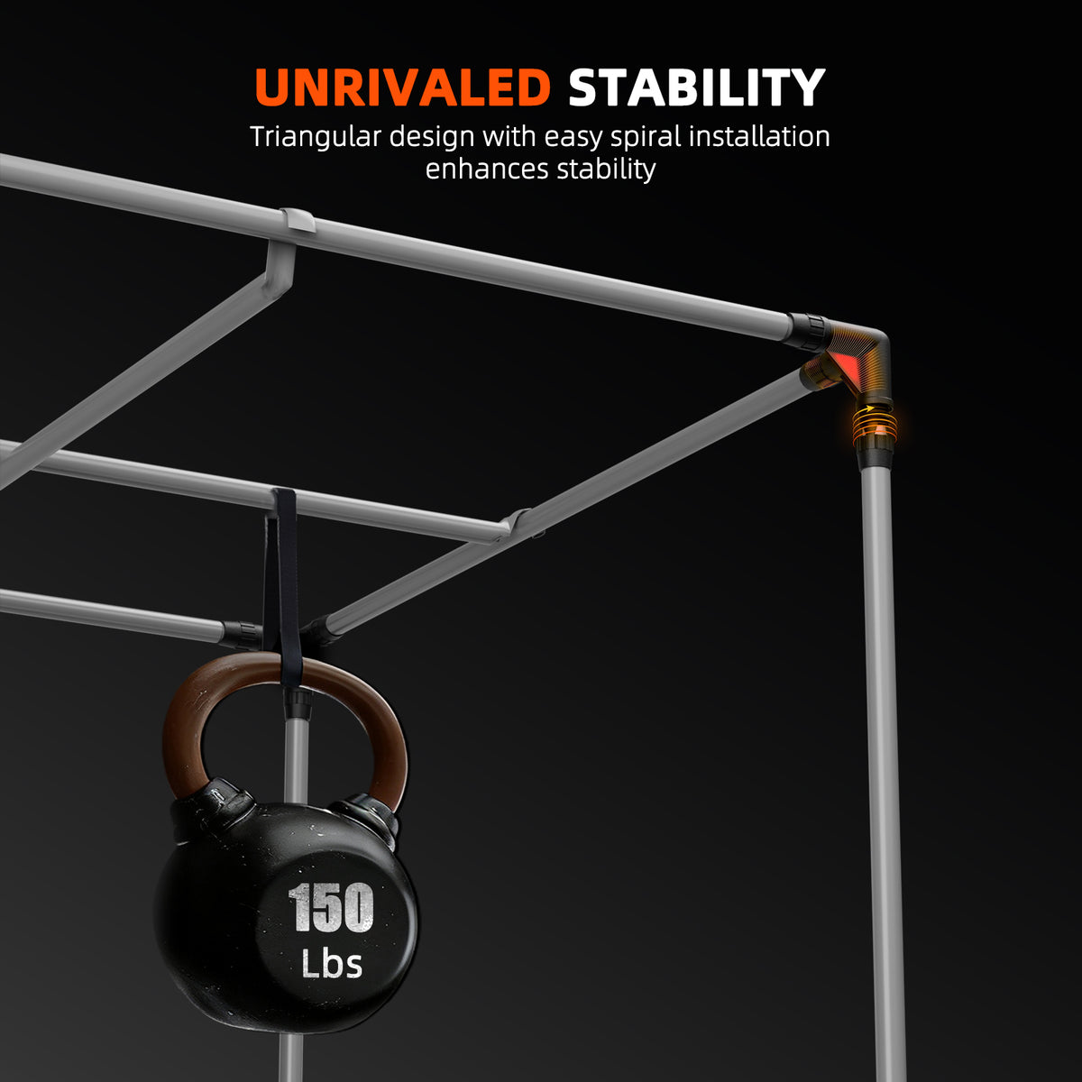 Spider Farmer G1000W Komplettset – Stabilität des Rahmens
